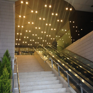 入口の大階段は撮影スポット|406176さんのHOTEL CENTRAZA HAKATA（ホテルセントラーザ博多）（ウエディング取扱終了）の写真(240864)
