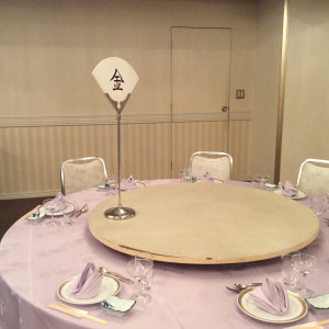 テーブル|406263さんの前橋マーキュリーホテルの写真(242604)