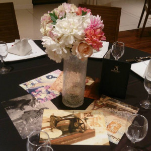 テーブルセッティング（茶色）|408384さんの美味婚のブリッジ5の写真(275442)