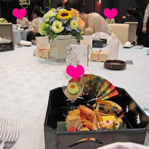 装花(ゲストテーブル)|409179さんの喜代美山荘花樹海の写真(371991)