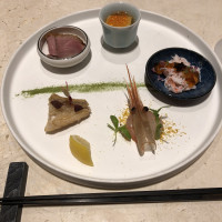 試食会で頂きました。お箸で食べられます。