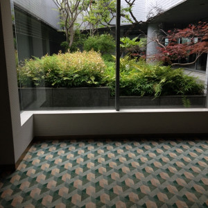 庭園が見えるロビーです|409518さんの福岡リーセントホテルの写真(251718)