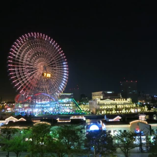 夜景が最高にきれいでした。