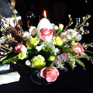 テーブルのお花|409901さんのプレシャスガーデン セントクロワールの写真(354913)