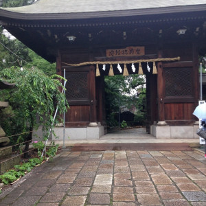 重厚な入口門|410132さんの小倉城内 八坂神社の写真(256894)