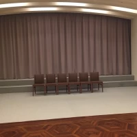 館内にある、広い写真スタジオです。
