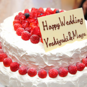 ウエディングケーキ|410373さんの美味婚のブリッジ5の写真(256195)