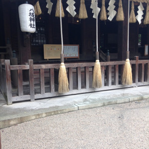 神前式の会場の本殿です|411032さんの小倉城内 八坂神社の写真(258807)