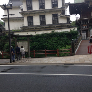 神前式の会場の外観|411032さんの小倉城内 八坂神社の写真(258830)