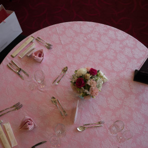 ゲストテーブル|412276さんの長野玉姫殿の写真(264101)