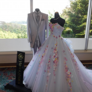 桂由美のドレス。|413100さんのHotel Matsushima Taikanso（ホテル松島大観荘）（ウエディング取扱終了）の写真(270384)