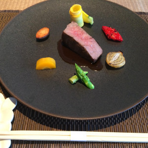メイン。お肉は柔らかい|414001さんのRiver Suite OSAKA（リバースイート大阪）（ウエディング取扱終了）の写真(275637)