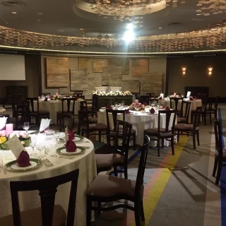 円形の披露宴会場