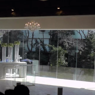 参列者席からの式場の雰囲気です。