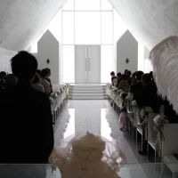 新婦入場前