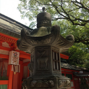 庭園のオブジェ|415580さんの住吉神社(博多)の写真(277132)