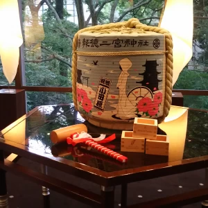 披露宴　演出の鏡開き|416199さんの報徳二宮神社 報徳会館の写真(280879)