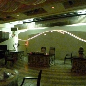 様々な光による演出ができる|416768さんの冠稲荷神社 宮の森迎賓館 ティアラグリーンパレスの写真(281133)