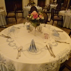 テーブルコーディネート|416768さんの冠稲荷神社 宮の森迎賓館 ティアラグリーンパレスの写真(281135)