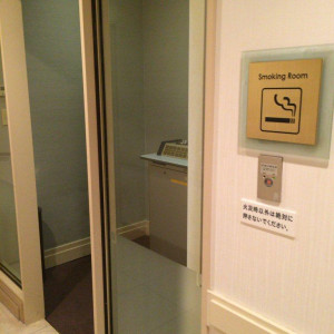 喫煙所入口|416880さんのホテルJALシティ田町・東京の写真(281595)