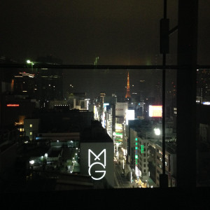 披露宴会場からの夜景|417850さんのブルガリ ホテルズ&リゾーツ・東京レストランの写真(286780)