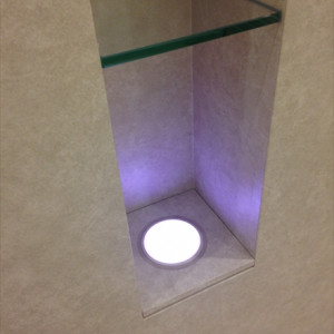 チャペルの壁際のお洒落な照明|417884さんの博多サンヒルズホテルの写真(286198)