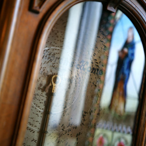 ステンドグラスが鏡に映ってとてもきれいでした|418361さんの山手ロイストン教会の写真(294339)