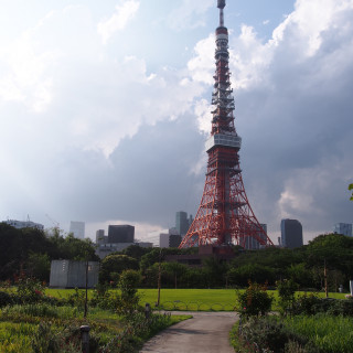 神殿のすぐ横からの風景