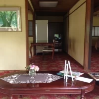 玄関入ってすぐの所に、ウェルカムボード