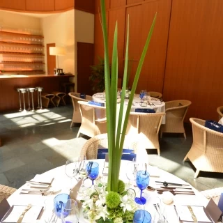 会場の生花の一部
