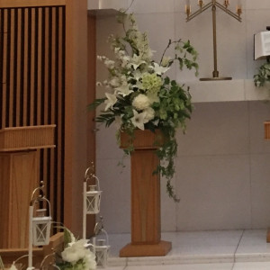 祭壇の花|421694さんの東京ガーデンパレスの写真(301469)