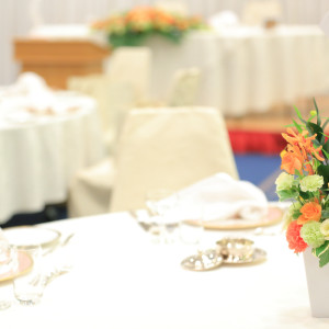 テーブルの装花|423726さんのローズコートホテルの写真(317463)