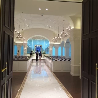 挙式会場。