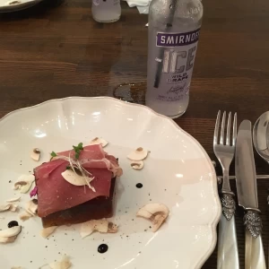 キノコをジュレで固めた(?)前菜でした。|426104さんのParty Wedding（パーティーウェディング）（ウエディング取扱終了）の写真(513165)