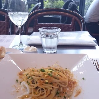 フェアのパスタ(小食なので少なめでお願いしました)