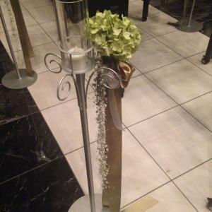 華やかなお花の飾り|427219さんのホテルモントレラ・スール福岡の写真(319524)