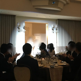 新郎新婦登場