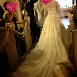 新郎新婦退場
