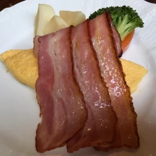 試食したオムレツ