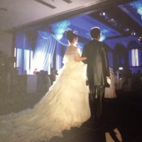 披露宴会場入場