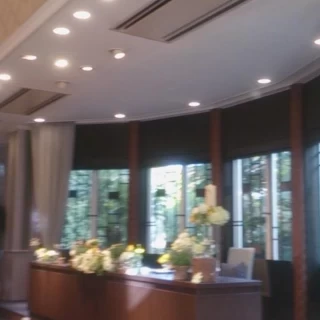 新郎新婦の席です。