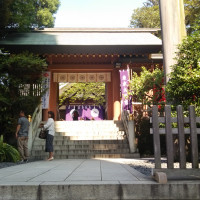神社、入り口