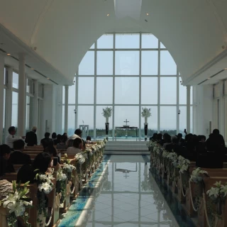 目の前には海！