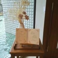 チャペル入口の式次第