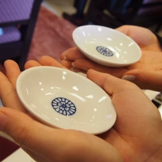 挙式後に配られた盃