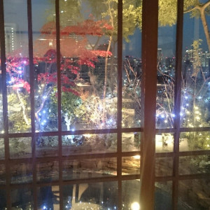 お庭のプール|431695さんのプリティチャペル青山（レストラン 葉山庵Tokyo）（営業終了）の写真(331355)