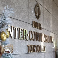 クリスマス装飾　入口