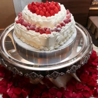当日のウェディングケーキ