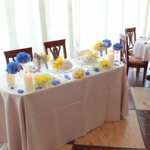 メインテーブルの装花|434537さんのレオーネ マルチアーノの写真(345101)