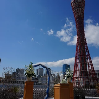 宣誓台+ポートタワー